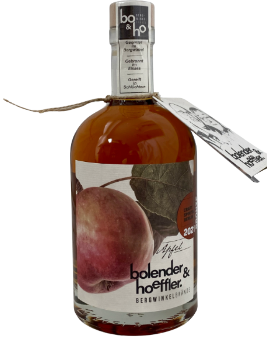 0,2l bo&ho Bergwinkelbrand Apfel Rotwein-Barrique