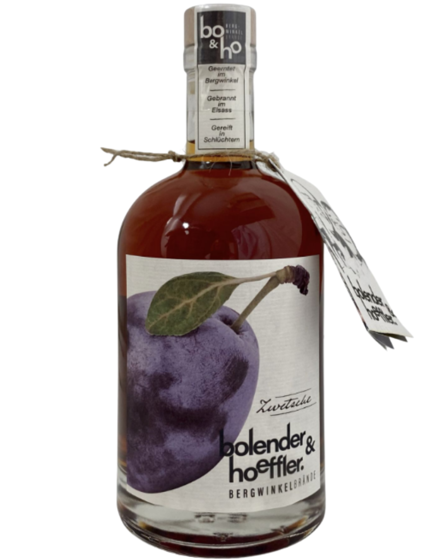 0,5l bo&ho Bergwinkelbrand Zwetsche Rotwein Barrique